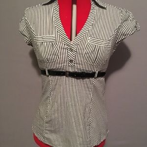 HeartSoul fitted sparkle blouse